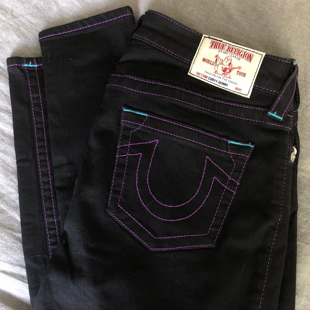 True Religion Curvy Skinny Jeans
